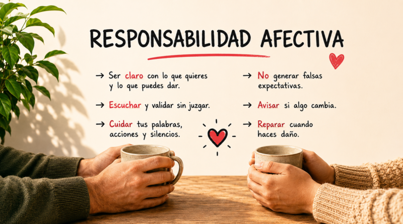 Responsabilidad afectiva en una relación