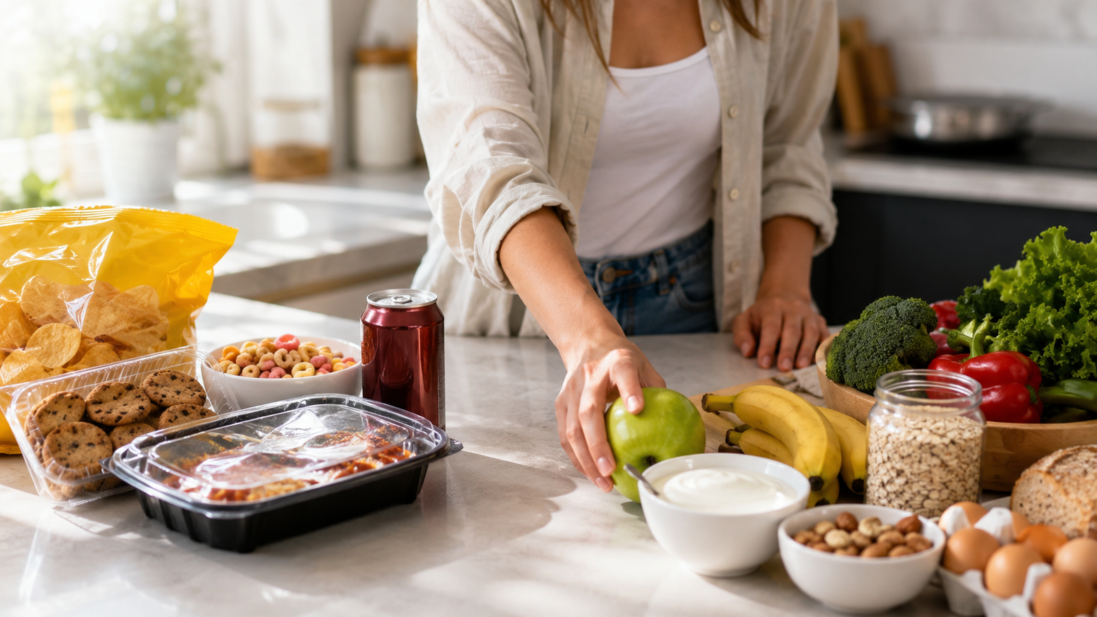 Qué son los alimentos ultraprocesados y cómo reducirlos sin obsesionarte